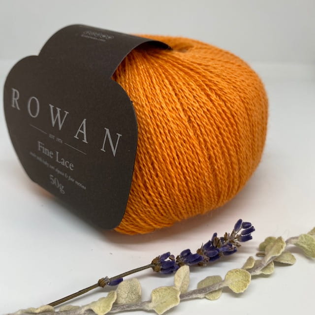 Włóczka alpakowa Fine Lace 957 Tangerine
