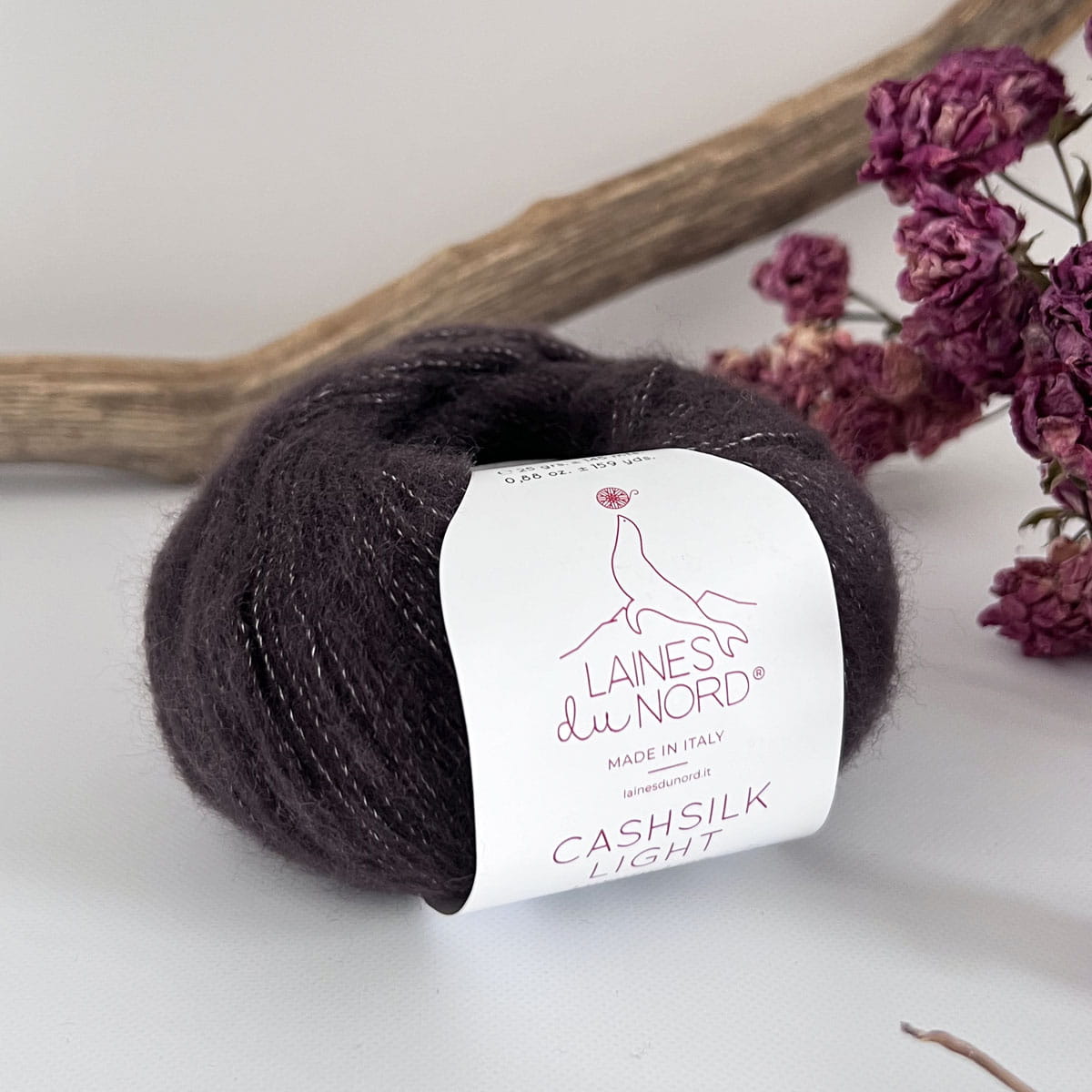 Włóczka Cashsilk light 3011 - mieszanka merino extrafine z jedwabiem i kaszmirem