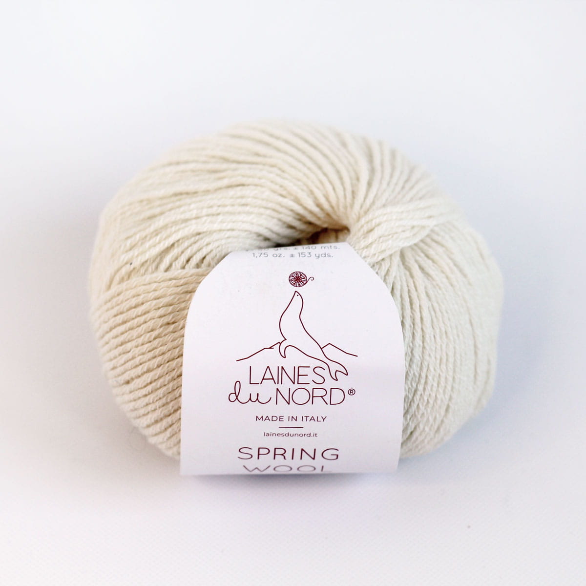 Włóczka Spring Wool 001 - mieszanka merino z bawełną