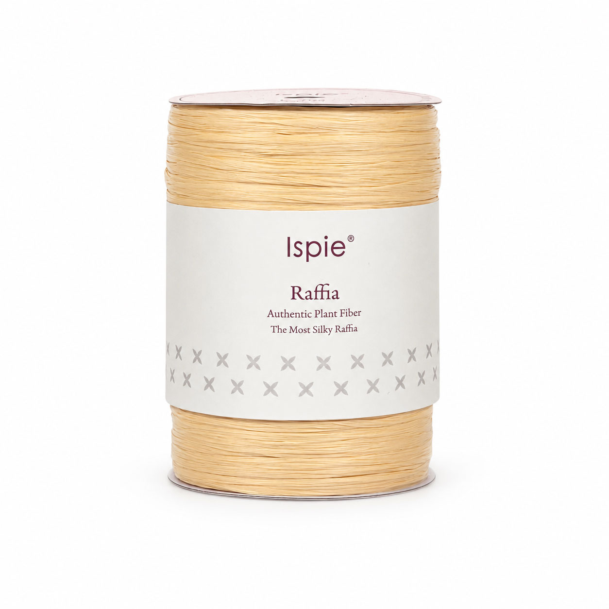 Rafia Ispie 124A Oatmeal -  100% wiskoza 250 m